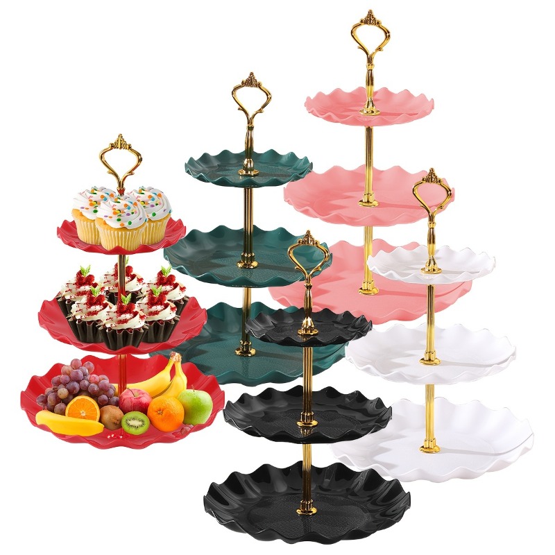 Cake Board Round - Cake Stand Plastic Dessert Stand Cupcake