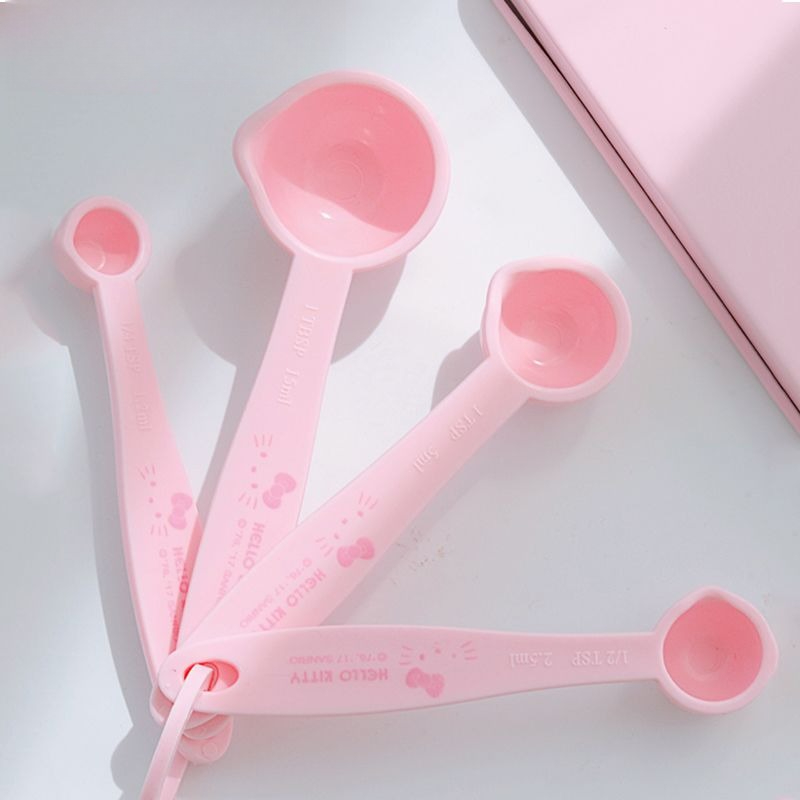 Kitchen Baking Scale - Hello Kitty printed measuring spoon set