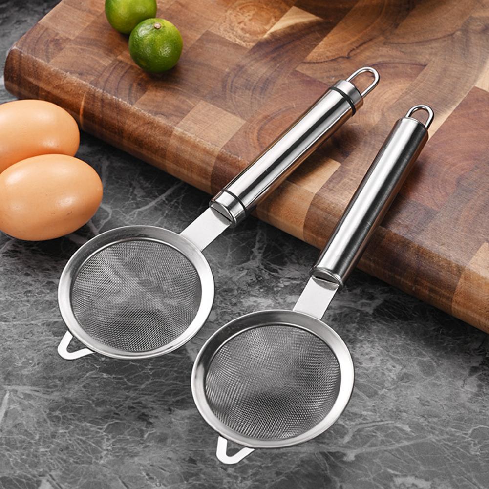 Baking (Kitchen Ingredient) - Stainless Steel Fine Mesh Strainer Colander