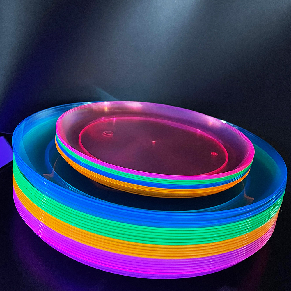 32 Pcs Neon Black Light Party  - đánh giá và giá Cake Board Round