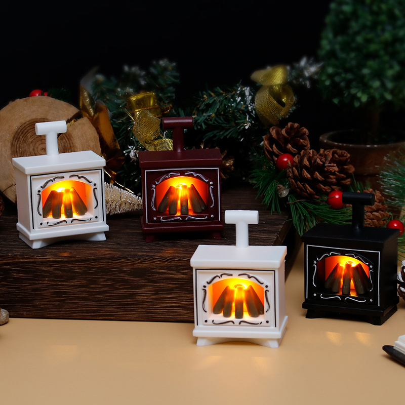 Dollhouse Miniature Fireplace  - đánh giá và giá Kitchen Q