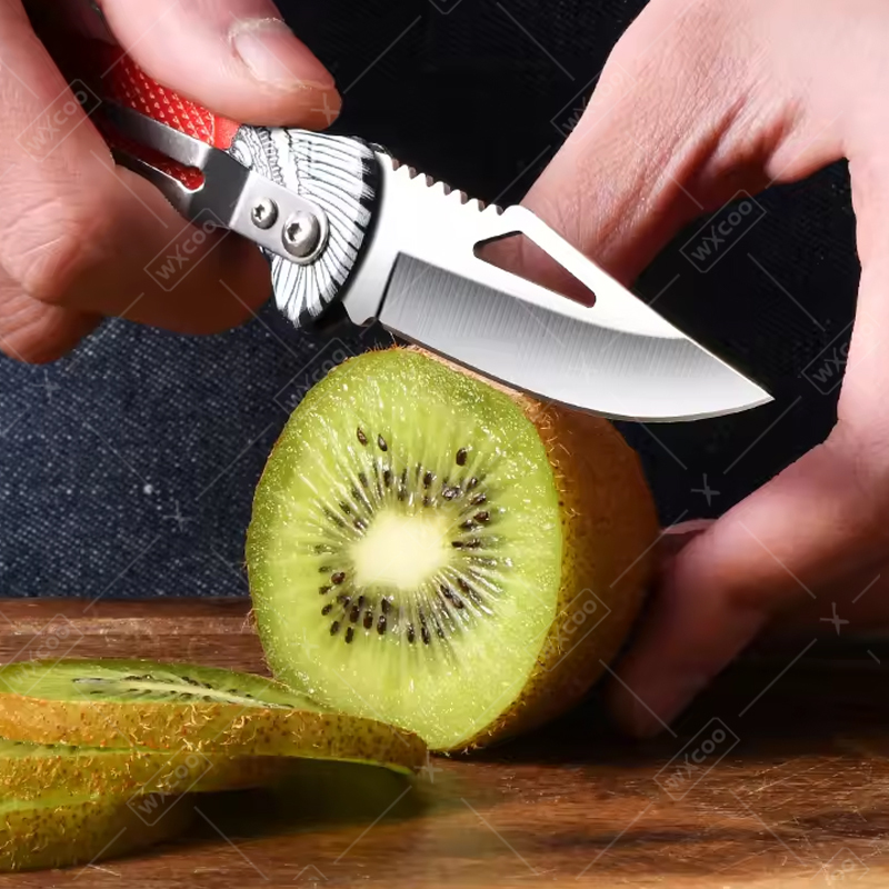 WXCOO Folding Knife Stainless  - đánh giá và giá Kitchen Q