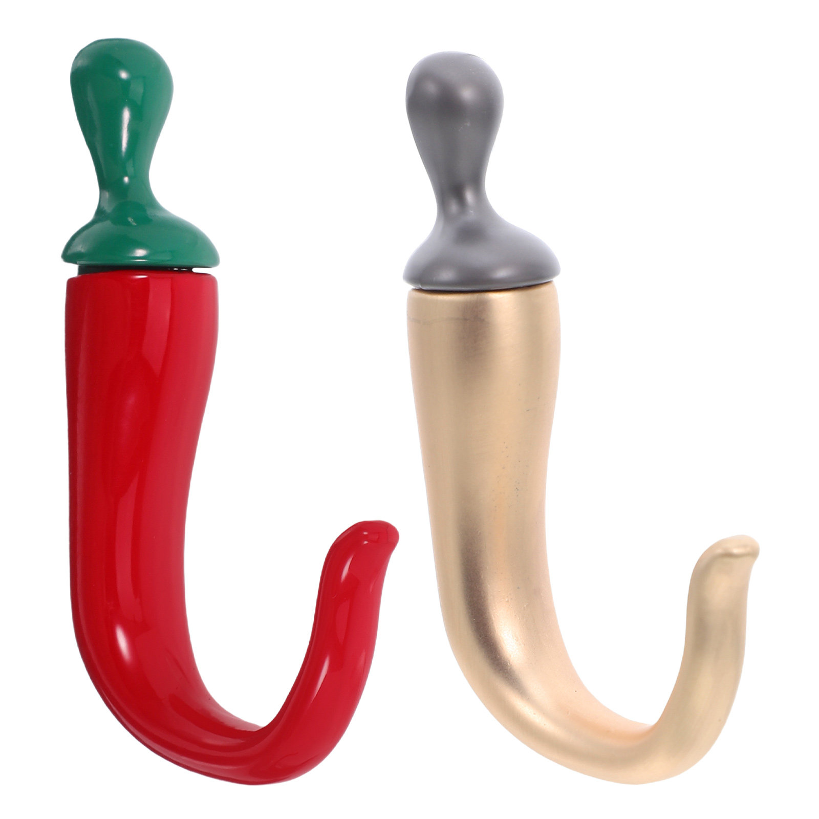 2Pcs Chili Pepper Shaped Wall  - đánh giá và giá Kitchen Utensils