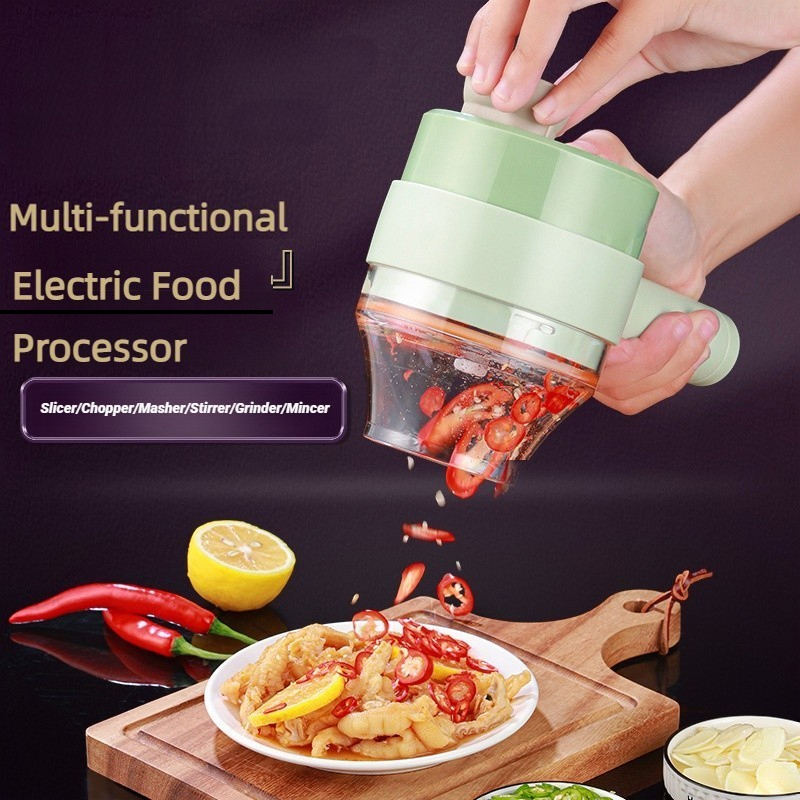 Wireless Electric Food Process - đánh giá và giá Kitchen Q