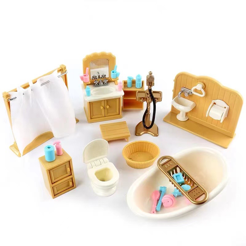 Dollhouse Miniature Gift box p - đánh giá và giá Kitchen Q