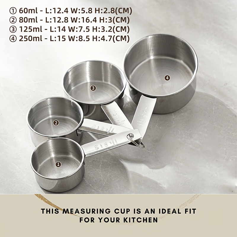 5pc/2pcs Stainless Steel Measu - đánh giá và giá Baking (Kitchen Ingredient)