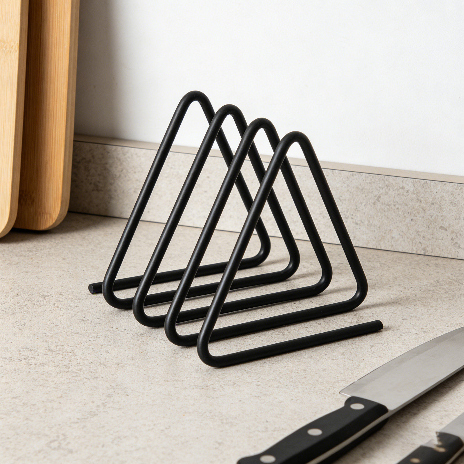 Triangle Cutting Board Holder  - đánh giá và giá Baking In Kitchen