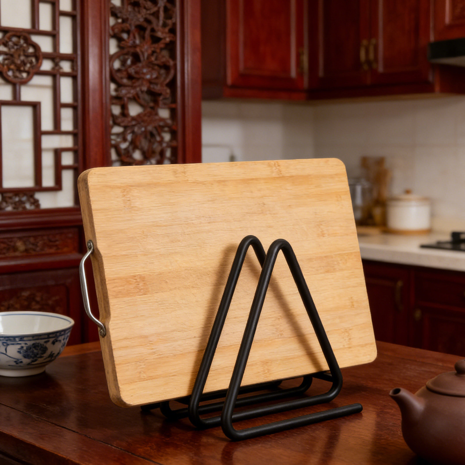 Triangle Cutting Board Holder  - đánh giá và giá Baking In Kitchen