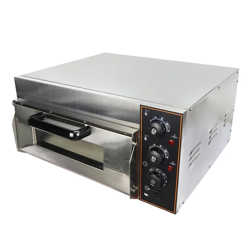 Stainless Steel Single Deck Pi - đánh giá và giá Commercial Kitchen Baking Oven