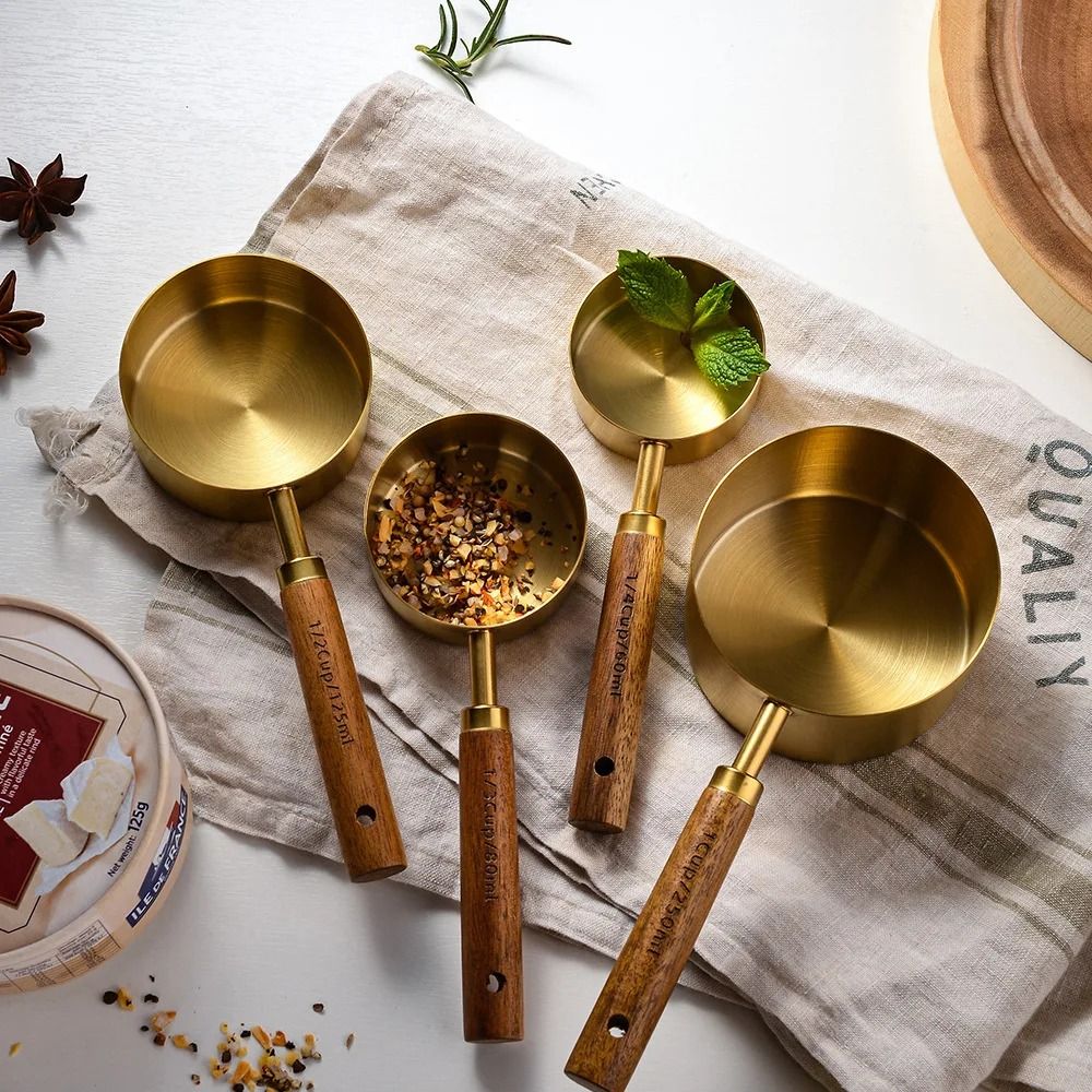 Stainless Steel Measuring Cups - đánh giá và giá Kitchen Baking Scale