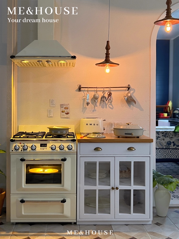 1:6 Doll House Mini Model Furn - đánh giá và giá Kitchen Q