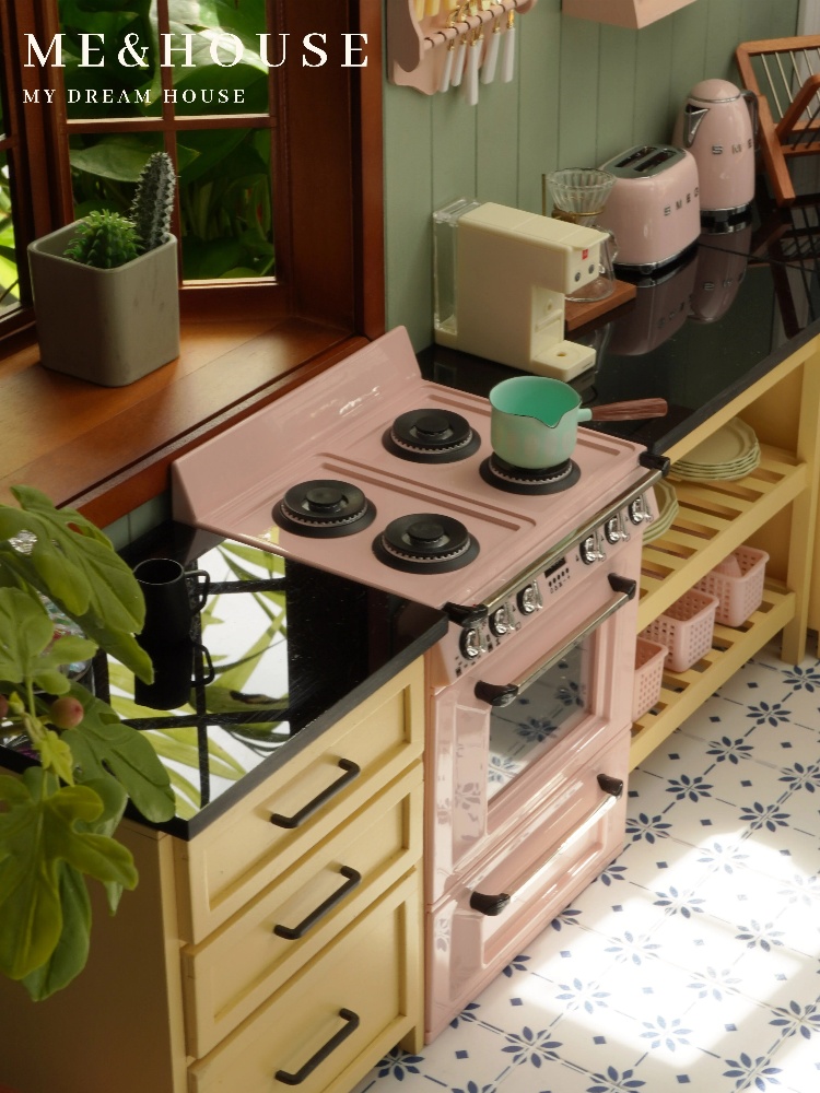1:6 Doll House Mini Model Furn - đánh giá và giá Kitchen Q