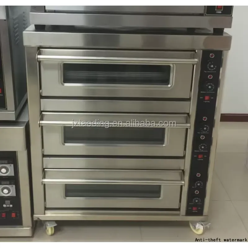 2026for 3 Deck 6 Trays Commerc - đánh giá và giá Commercial Kitchen Baking Oven