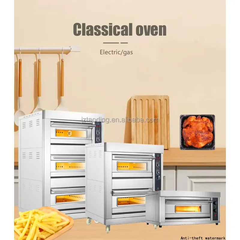2026for 3 Deck 6 Trays Commerc - đánh giá và giá Commercial Kitchen Baking Oven