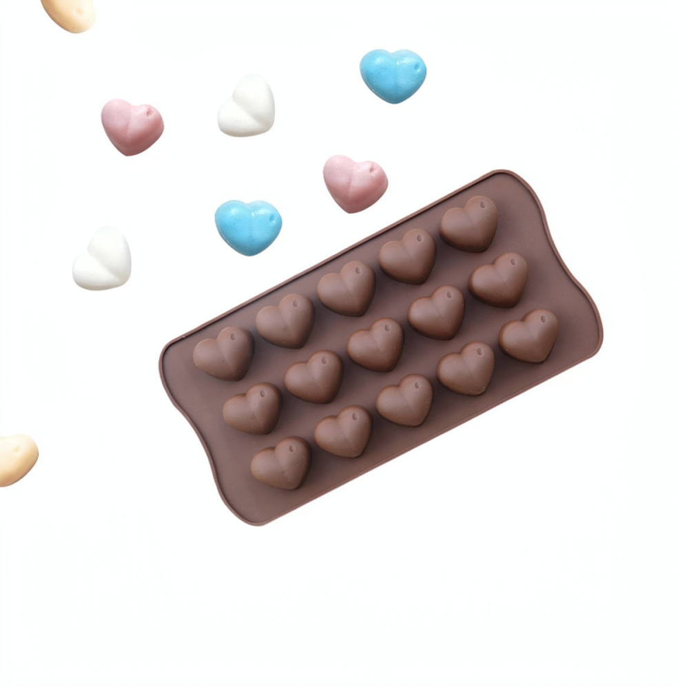 Heart Donut Chocolate Silicone - đánh giá và giá Kitchen Essentials Baking Tray