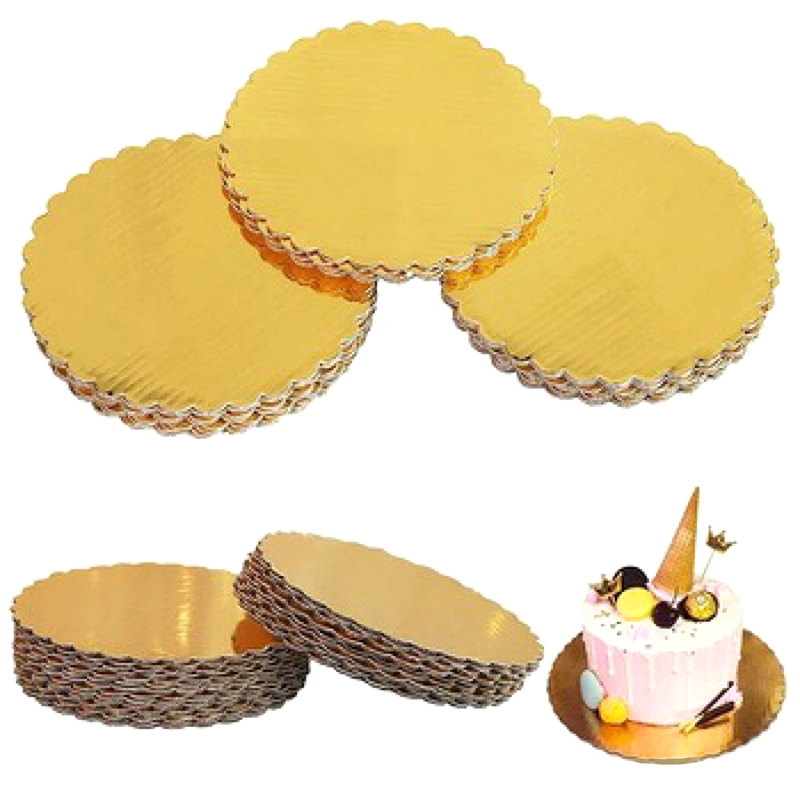 4/5/6/7/8/10 Inch Golden Round - đánh giá và giá Cake Board Round