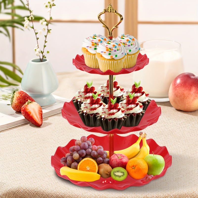 Cake Stand Plastic Dessert Sta - đánh giá và giá Cake Board Round