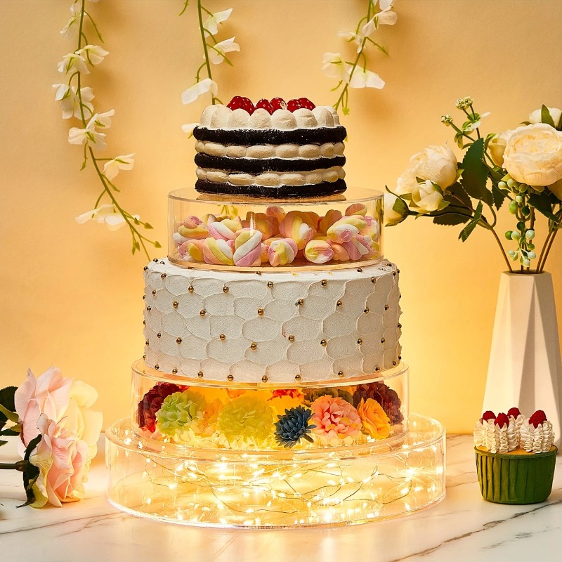 Acrylic Cake Display Round  St - đánh giá và giá Cake Board Round