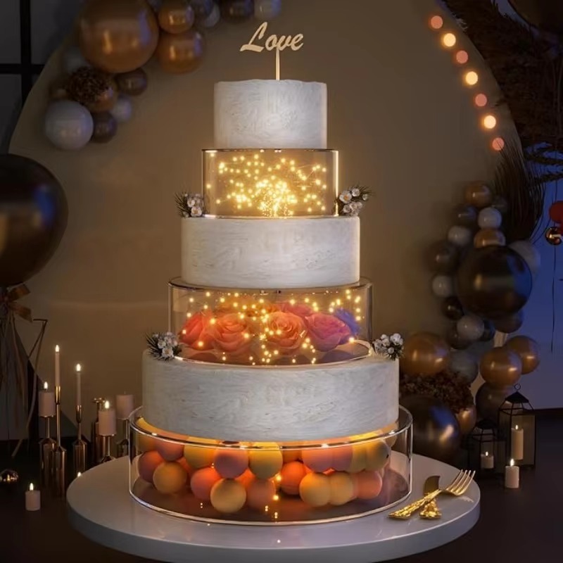 Acrylic Cake Display Round  St - đánh giá và giá Cake Board Round