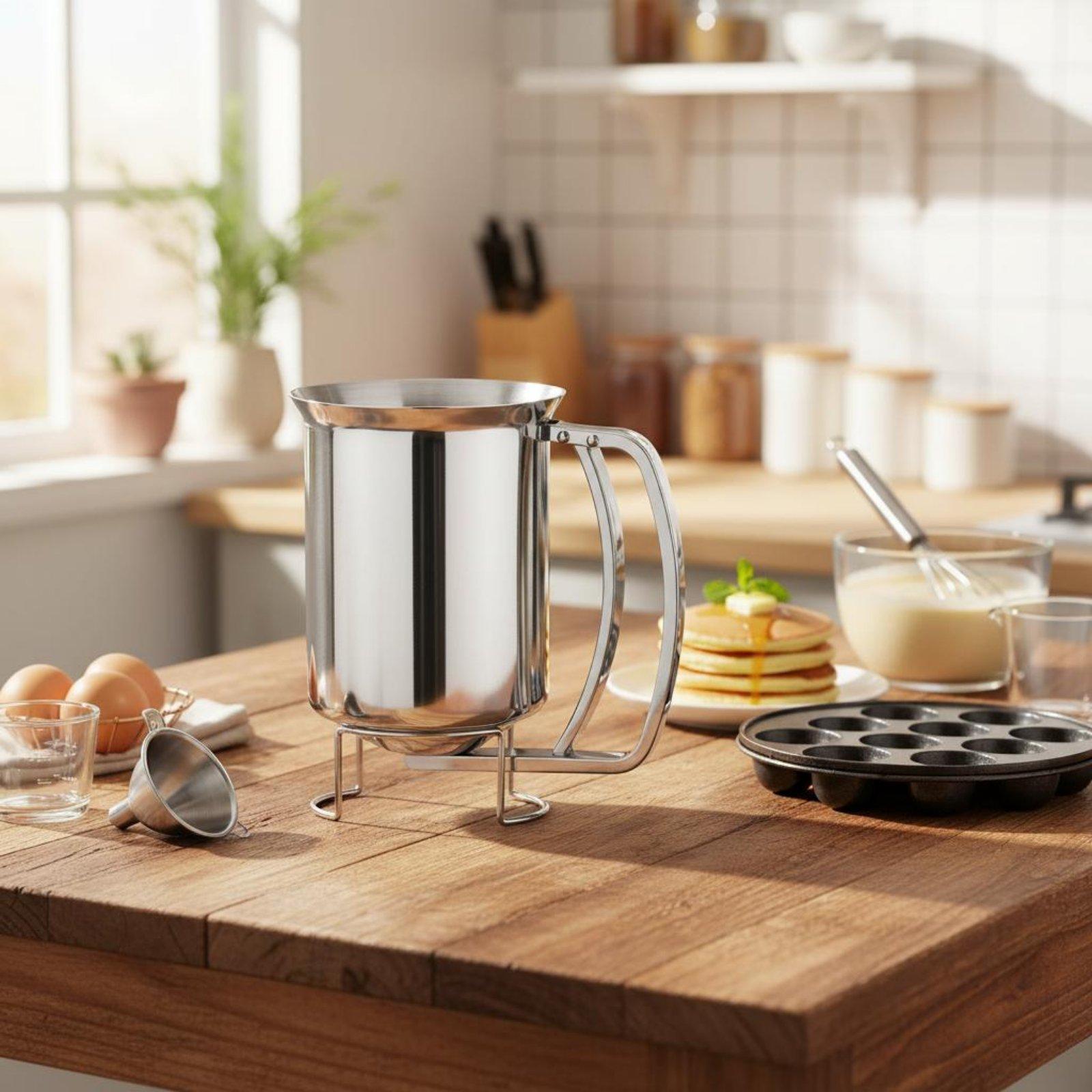 Kitchen Batter Dispenser Stain - đánh giá và giá Kitchen Baking Aid