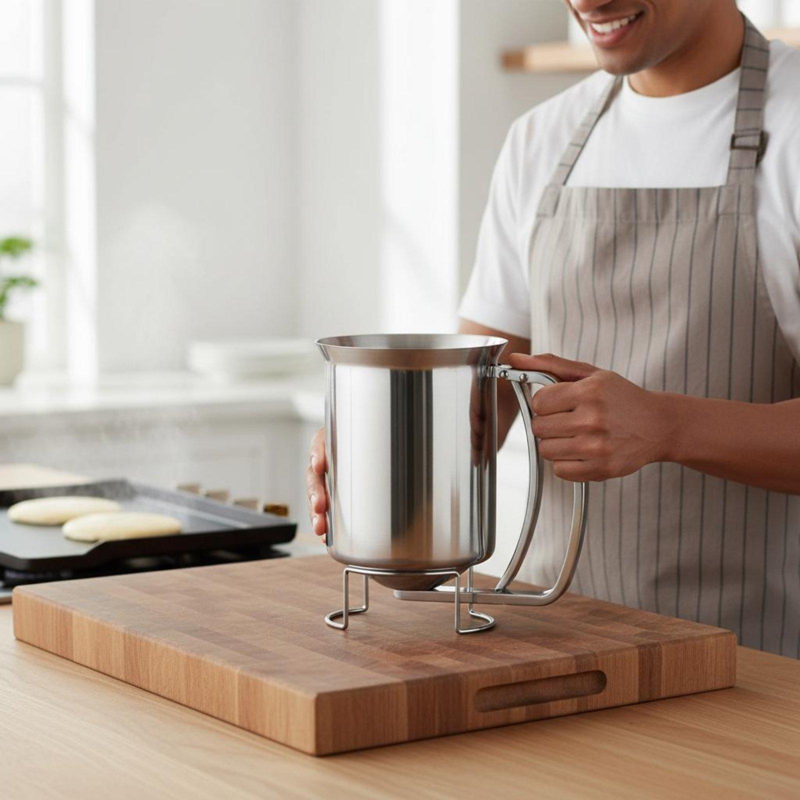 Kitchen Batter Dispenser Stain - đánh giá và giá Kitchen Baking Aid