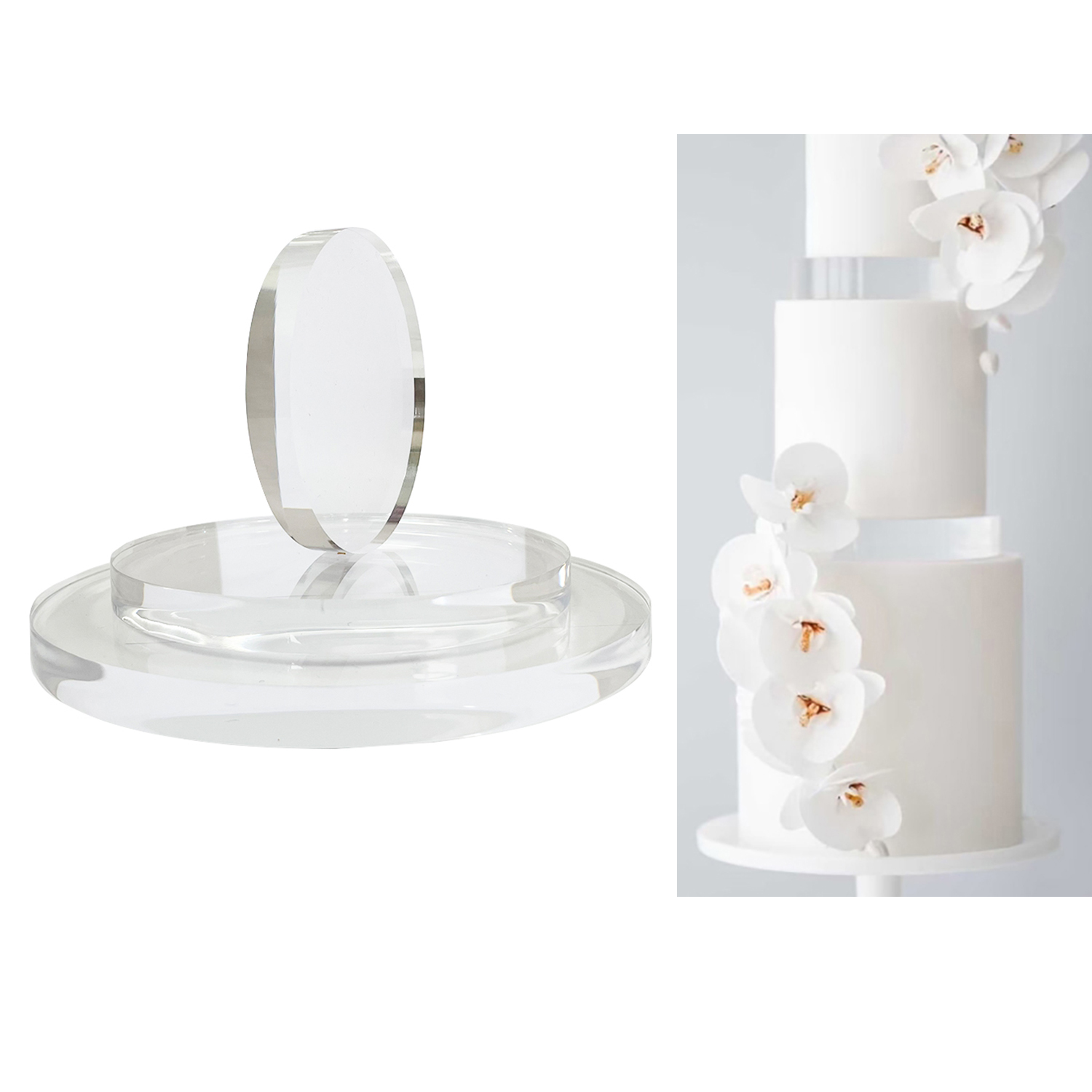 15mm Thick Ultra Polished Roun - đánh giá và giá Cake Board Round