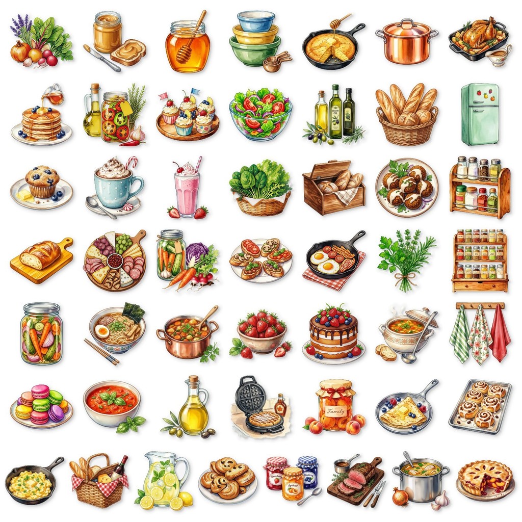 50Pcs Clear PET Kitchen Food S - đánh giá và giá Baking (Kitchen Ingredient)