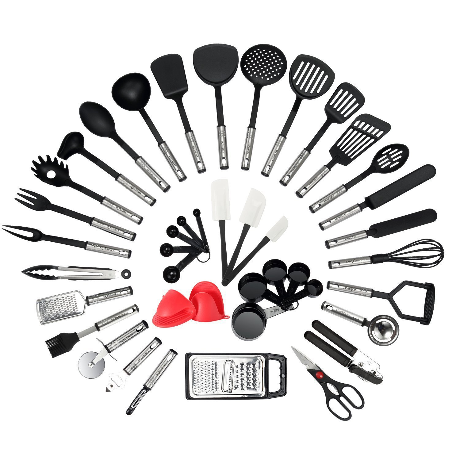Hot Sale 42pcs Non Stick Heat  - đánh giá và giá Kitchen Utensils