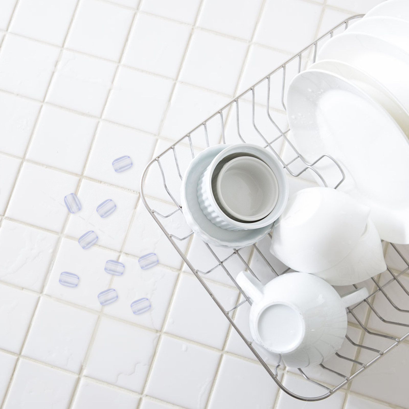 10Pcs Rubber Sink Rack Feet Pr - đánh giá và giá Kitchen Utensils