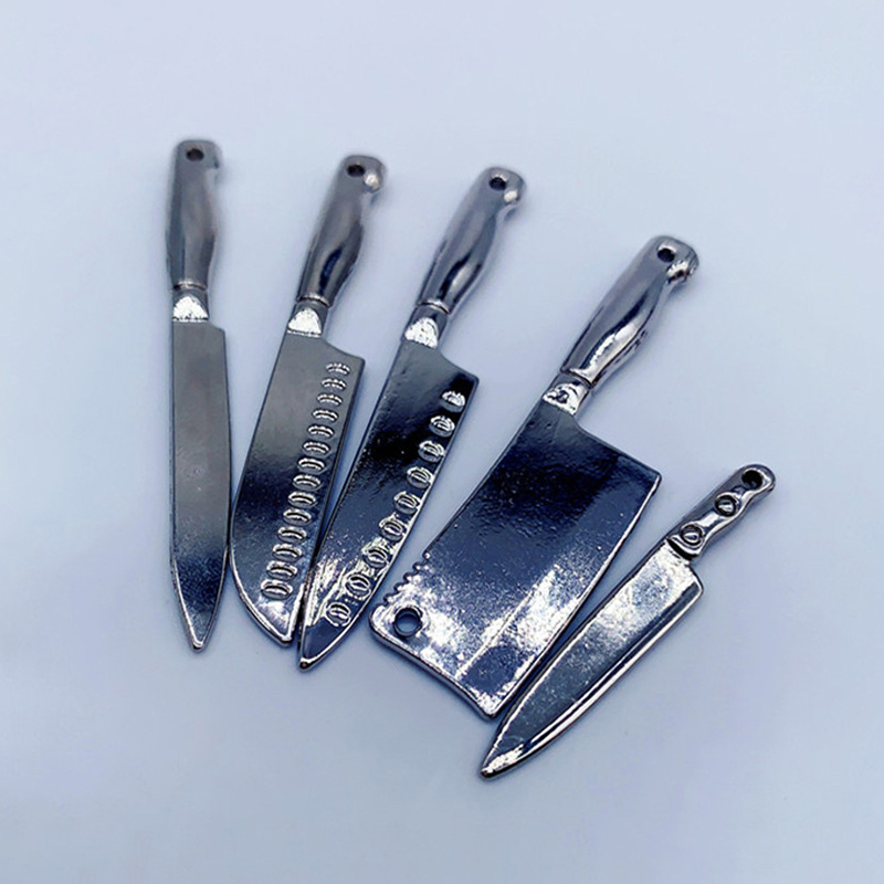 1/12 Dollhouse Mini Knives Mod - đánh giá và giá Kitchen Q