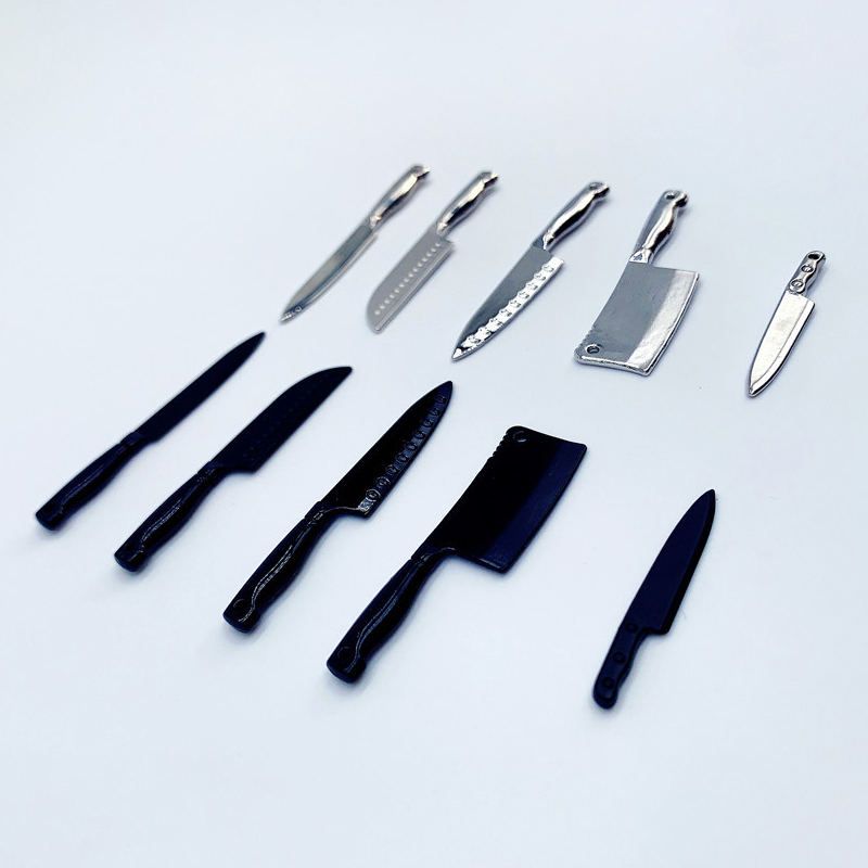 1/12 Dollhouse Mini Knives Mod - đánh giá và giá Kitchen Q