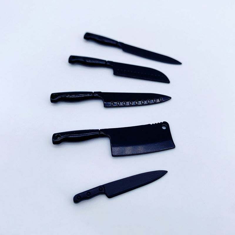 1/12 Dollhouse Mini Knives Mod - đánh giá và giá Kitchen Q