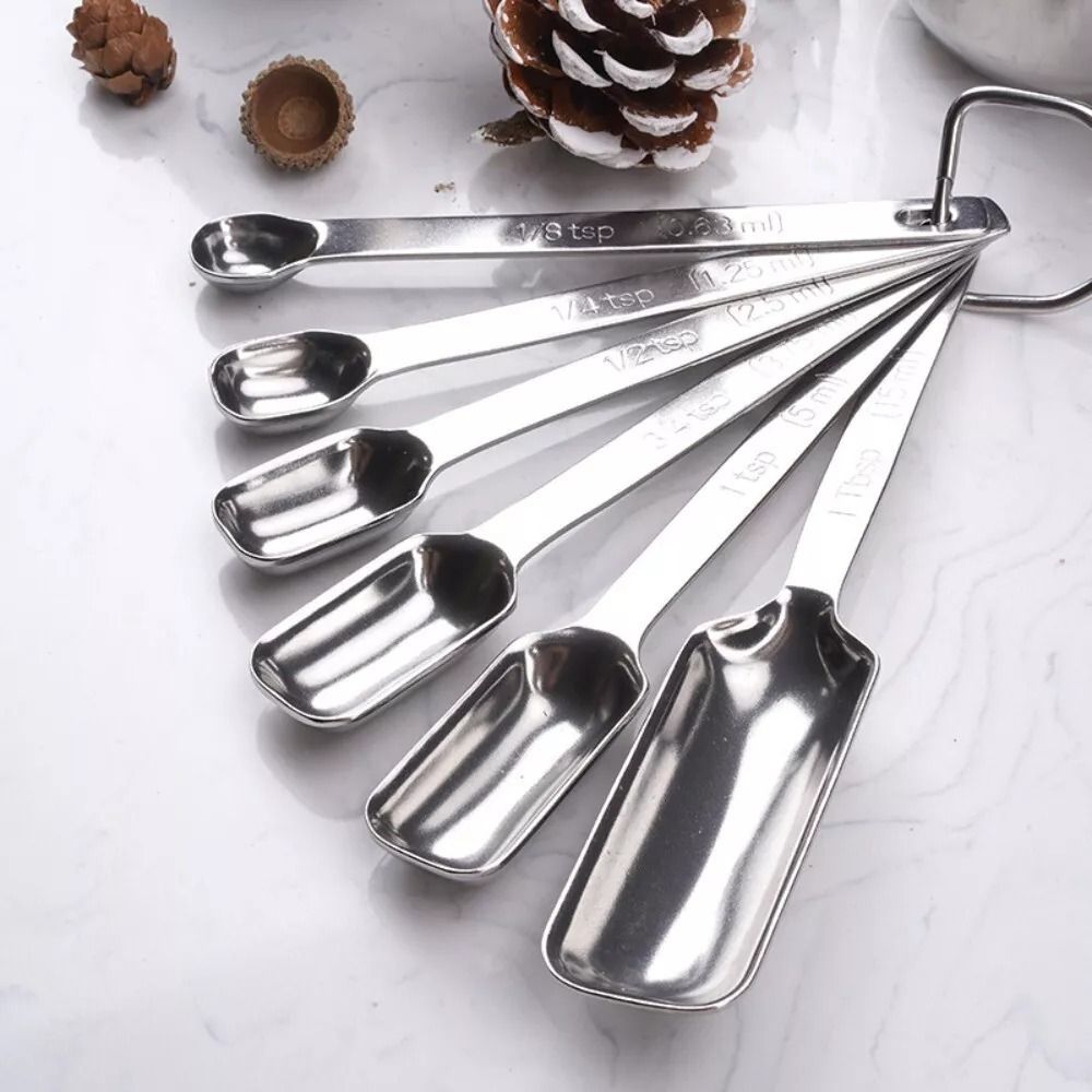 6Pcs Stainless Steel Measuring - đánh giá và giá Kitchen Baking Scale