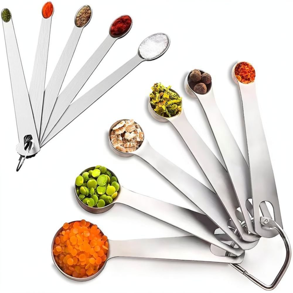 Stainless Steel Measuring Spoo - đánh giá và giá Baking (Kitchen Ingredient)