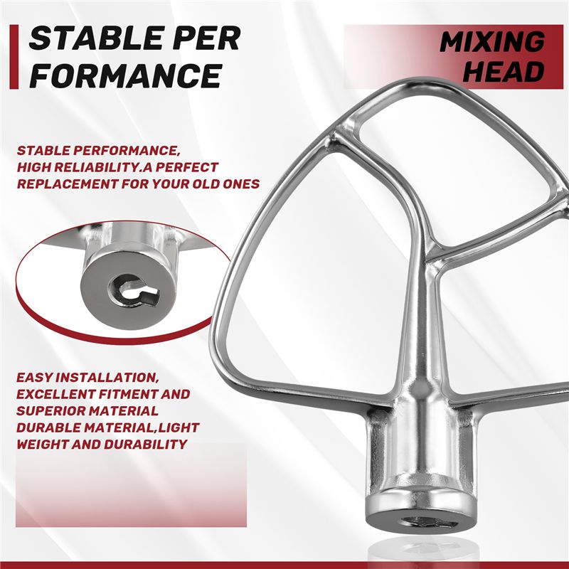 A66T-Stainless Steel Flat Beat - đánh giá và giá Kitchen Baking Aid