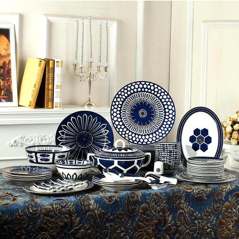 58 Pcs Dinnerware Set Kitchen  - đánh giá và giá Kitchen Utensils