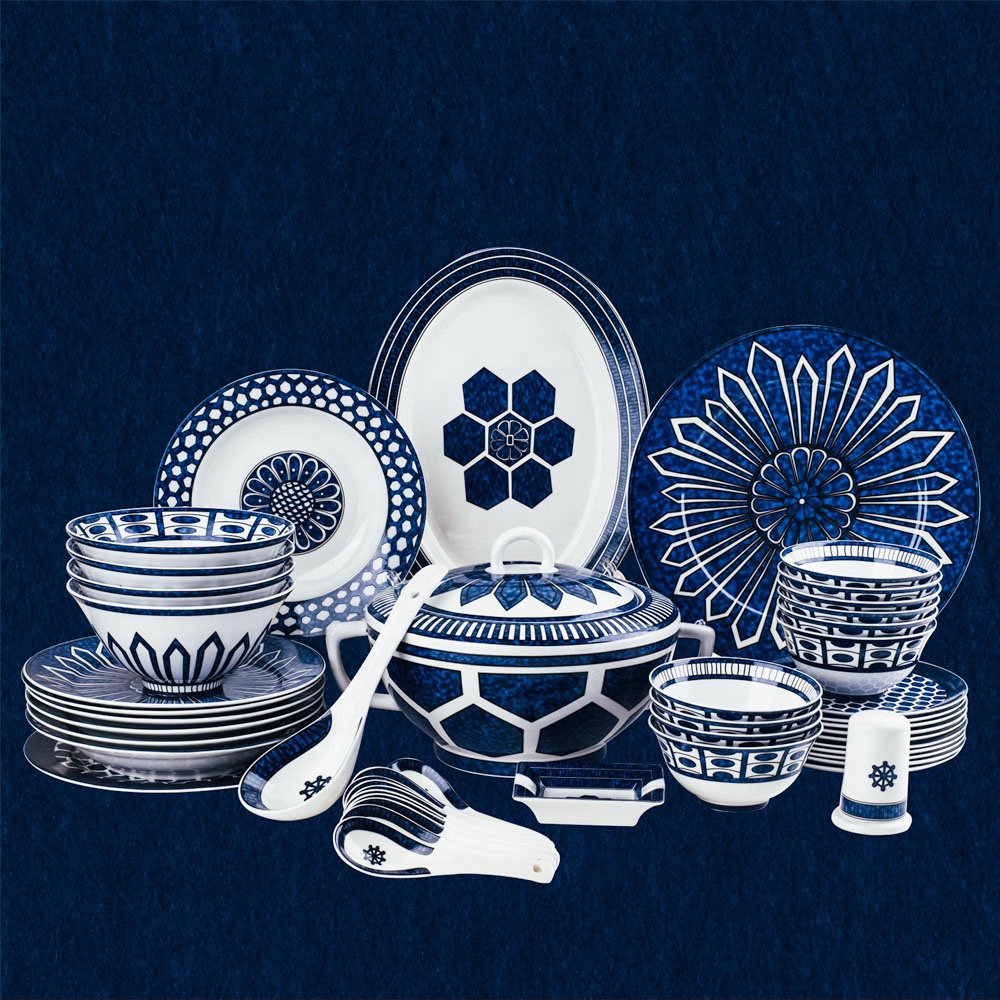 58 Pcs Dinnerware Set Kitchen  - đánh giá và giá Kitchen Utensils