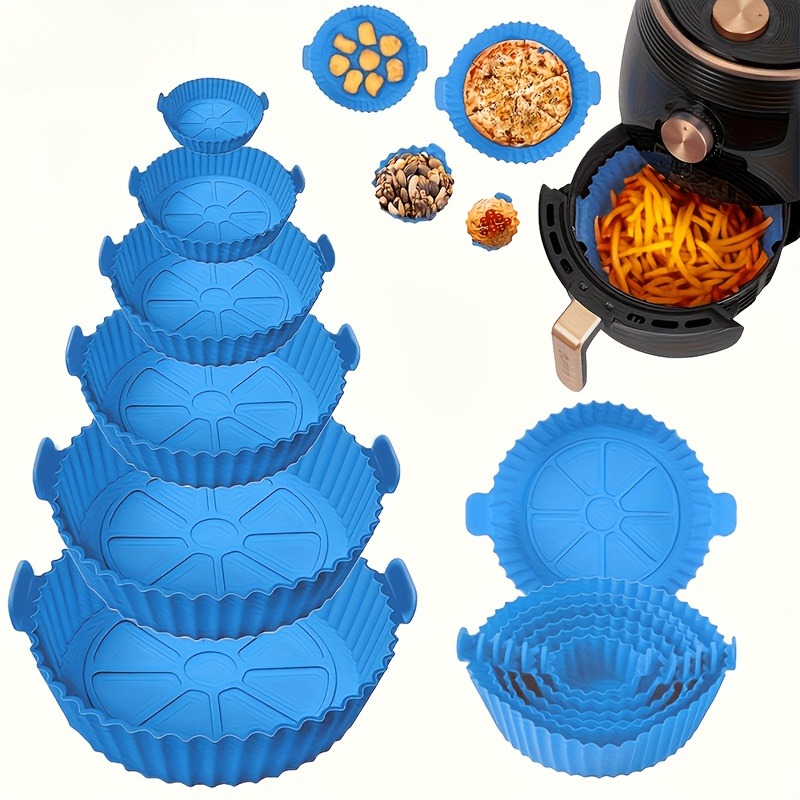 6-Piece Silicone Air Fryer Ove - đánh giá và giá Kitchen Essentials Baking Tray