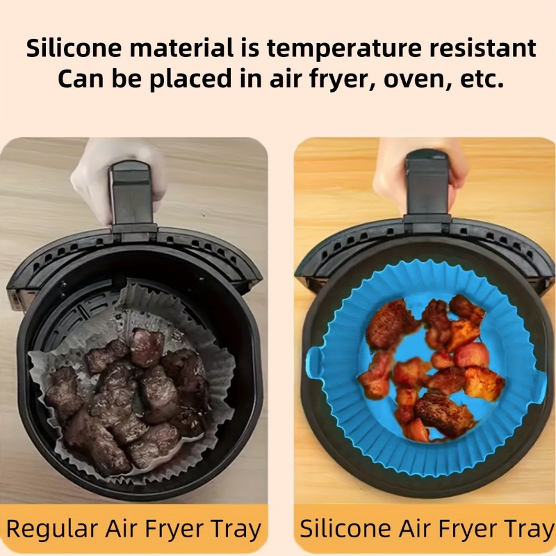6-Piece Silicone Air Fryer Ove - đánh giá và giá Kitchen Essentials Baking Tray