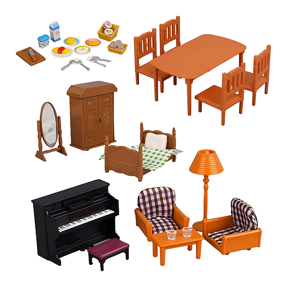 Miniature Furniture 1:12 Dollh - đánh giá và giá Kitchen Q